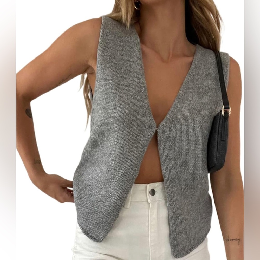 Knit Tank Top Sweater Vest 💕